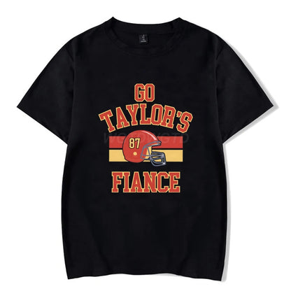Go Taylor’s Fiancé T-Shirt – Football Fan Tee
