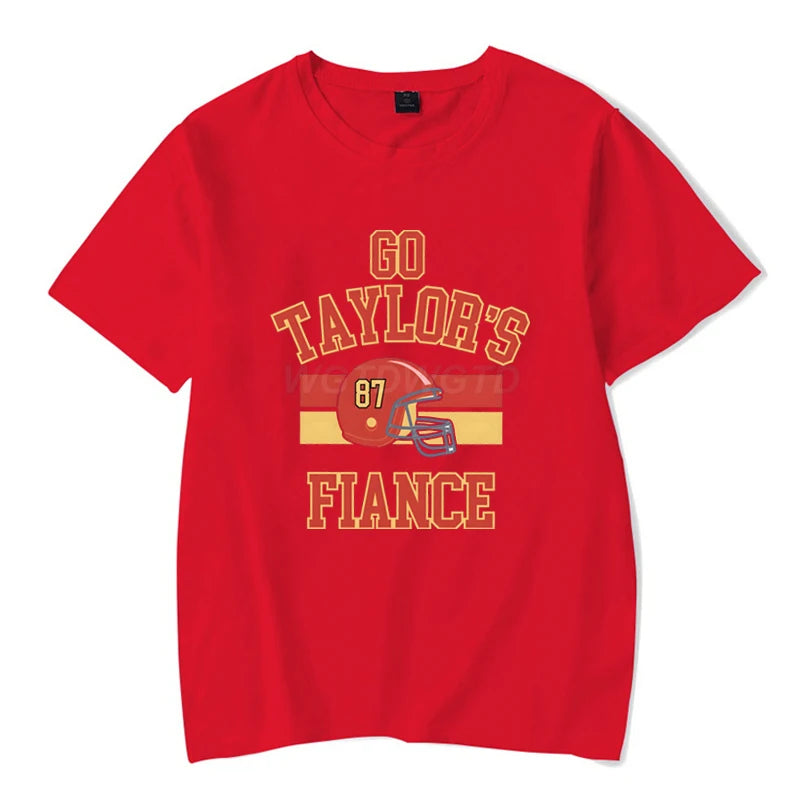 Go Taylor’s Fiancé T-Shirt – Football Fan Tee