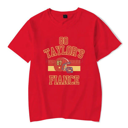 Go Taylor’s Fiancé T-Shirt – Football Fan Tee
